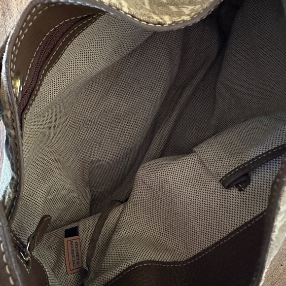 Vintage Dooney & Bourke Canvas Hobo - Picture 5 of 5